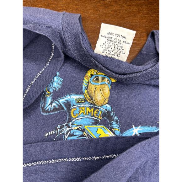 VTG 1989 Camel Supercross Motocross Short Sleeve Shirt Size M Rare Made in USA - Picture 4 of 16